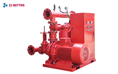 EJ  Fire Pump System With Electric Pump And Jockey Pump